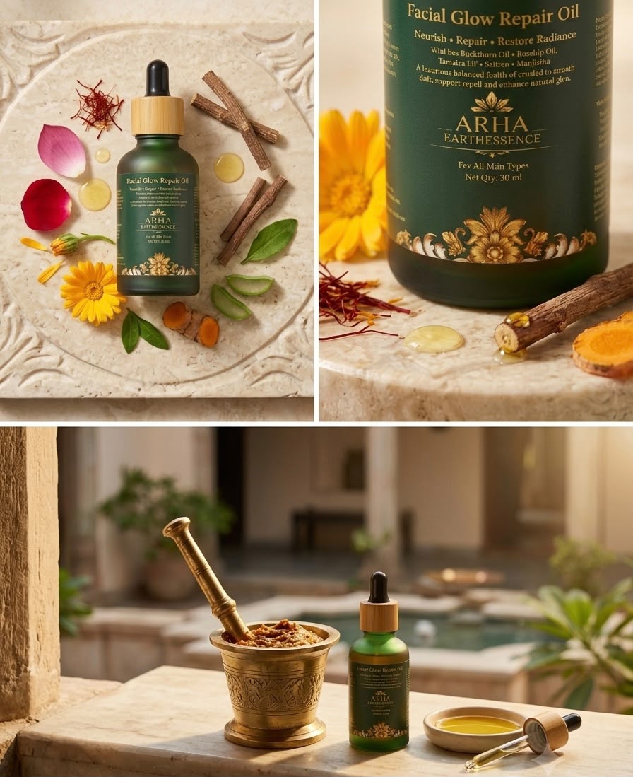 Facial Repair Oil – 10-Day Botanical Infusion