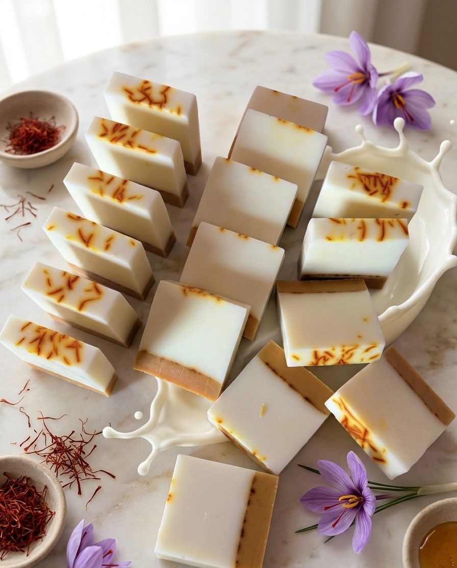Saffron Goat Milk Soap