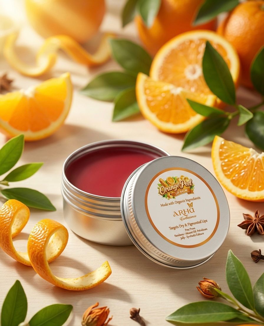 Orange Peel Lip Balm
