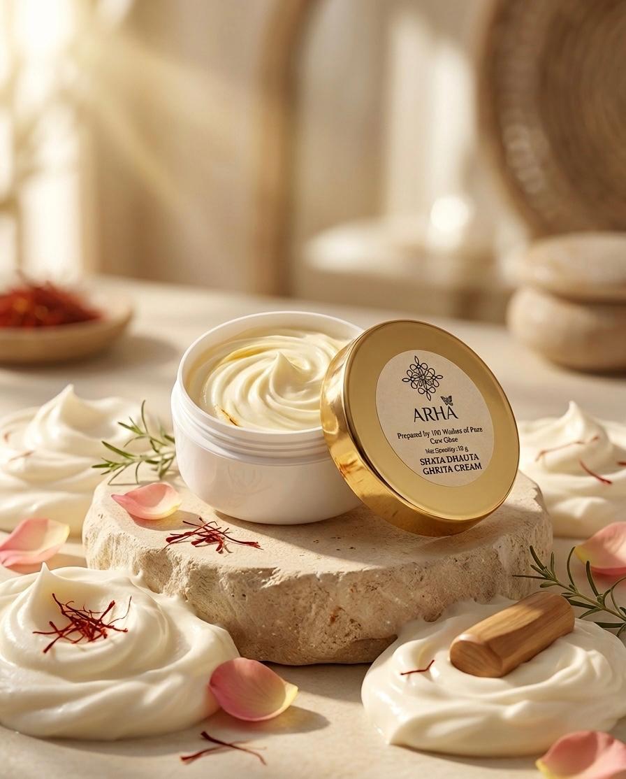Shata Dhauta Ghrita Cream