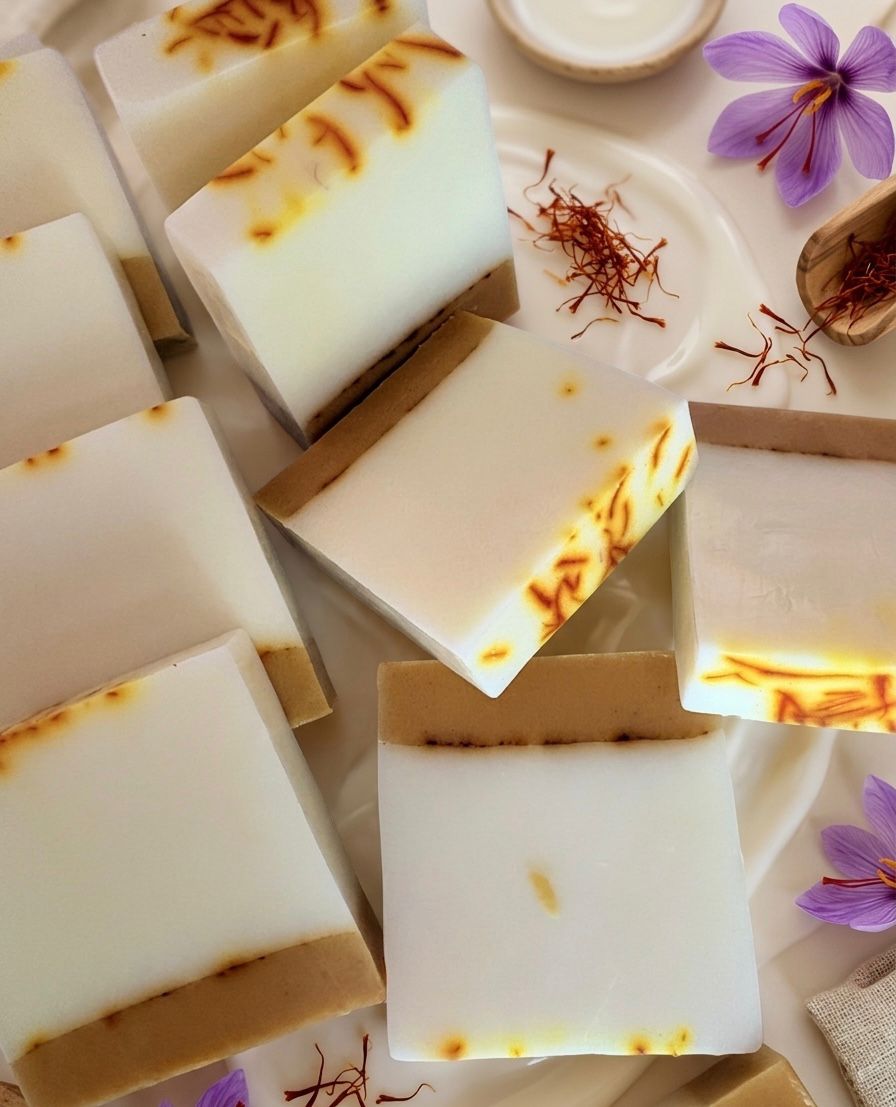 Saffron Goat Milk Soap