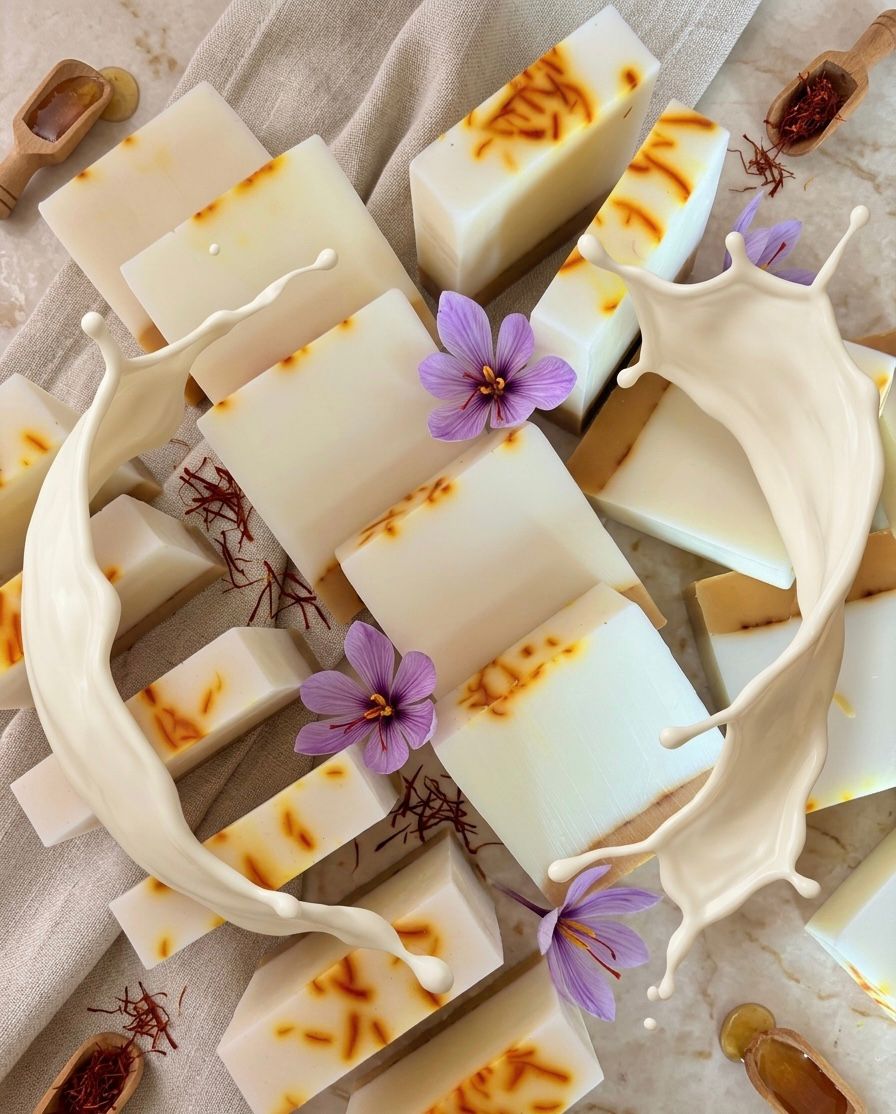 Saffron Goat Milk Soap