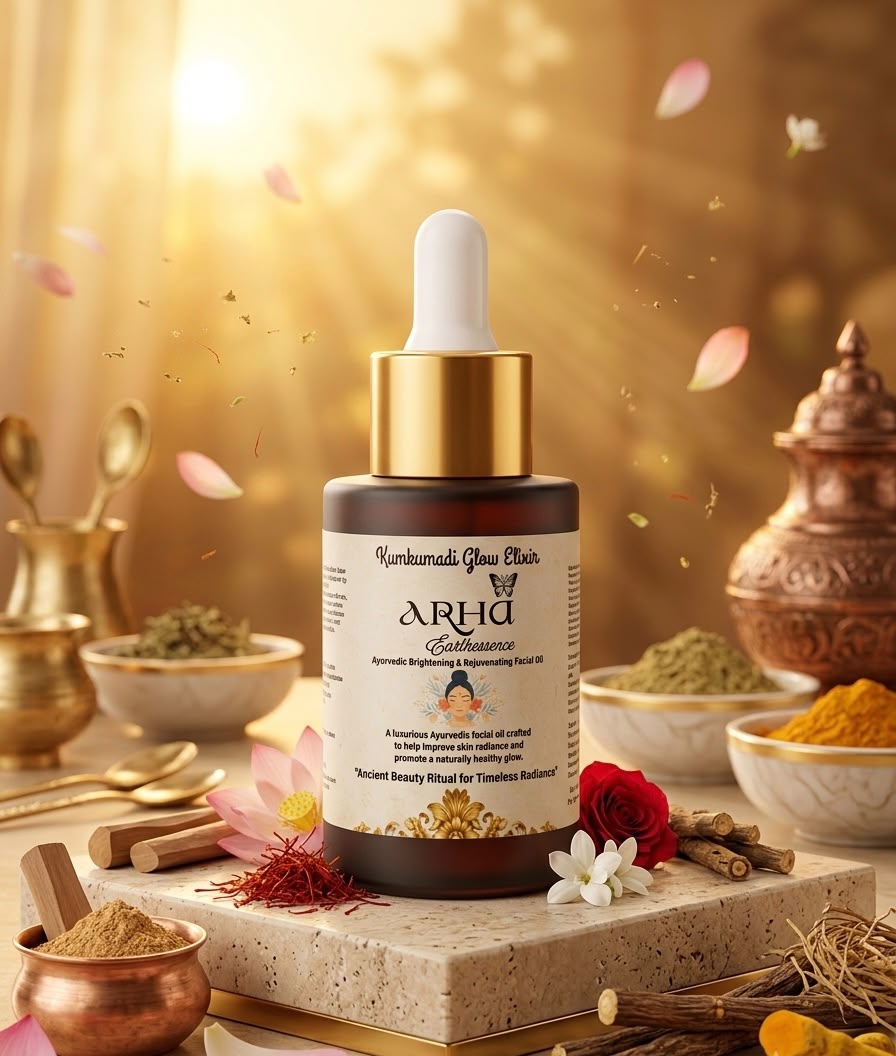 Kumkumadi Oil – Ayurvedic Beauty Elixir (26 Herbs)