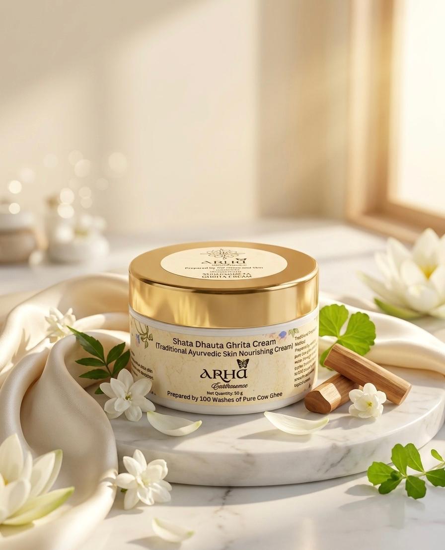 Shata Dhauta Ghrita Cream